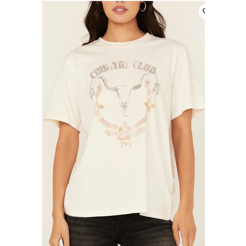 Idyllwind Country Club Boyfriend Fit Graphic Tee XXL